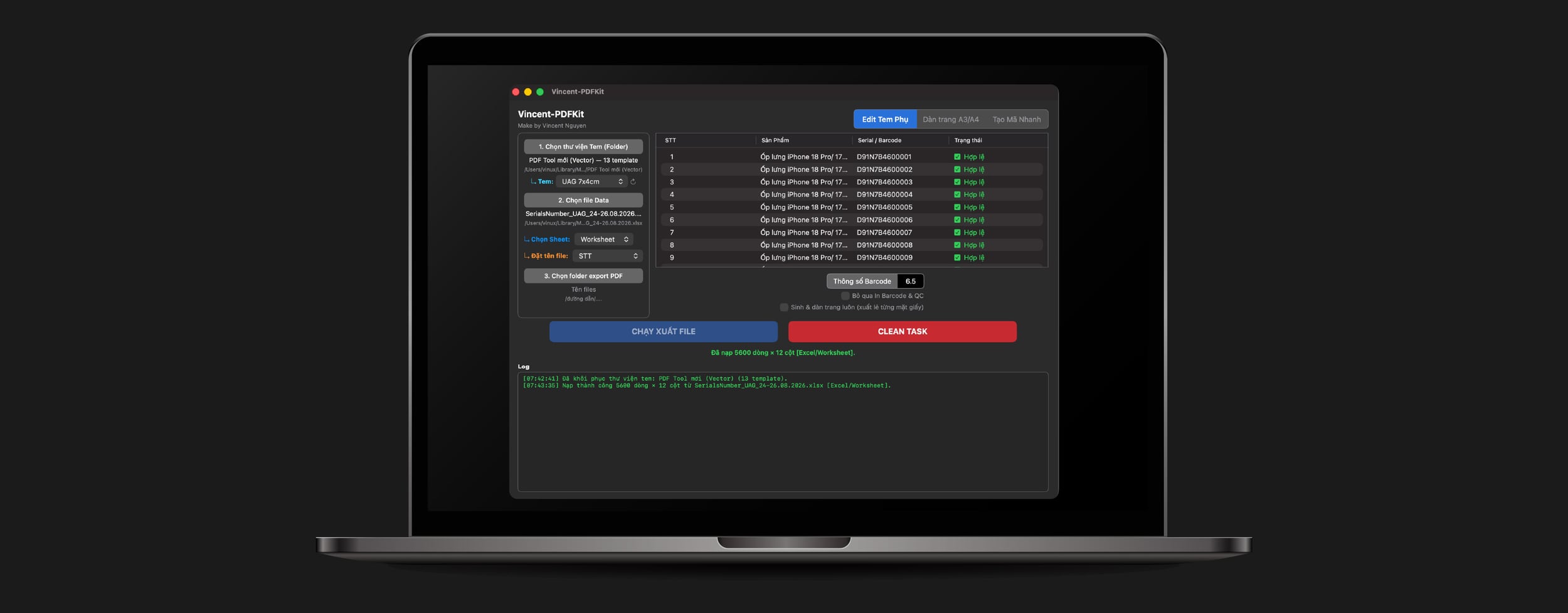 Automation case-study hero / production workflow