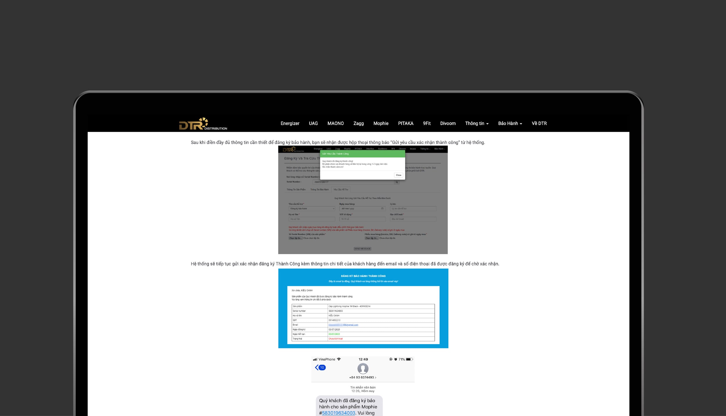 Swift production application / automated label workflow